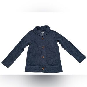 Jumping Beans Dark Blue Button Down Cardigan • Boys Size 6
